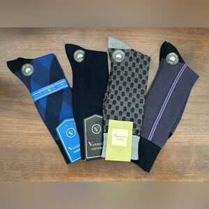Vannucci Couture Men’s Luxury Dress Socks
